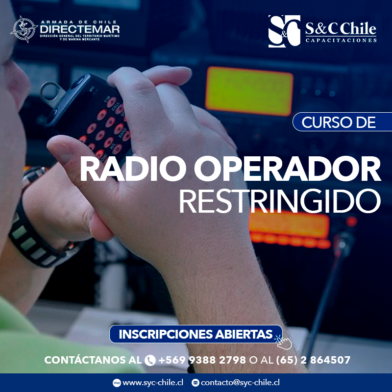 Curso Radio Operador Restringido(CON GESTION DIRECTEMAR) - S&C Chile  Consultores
